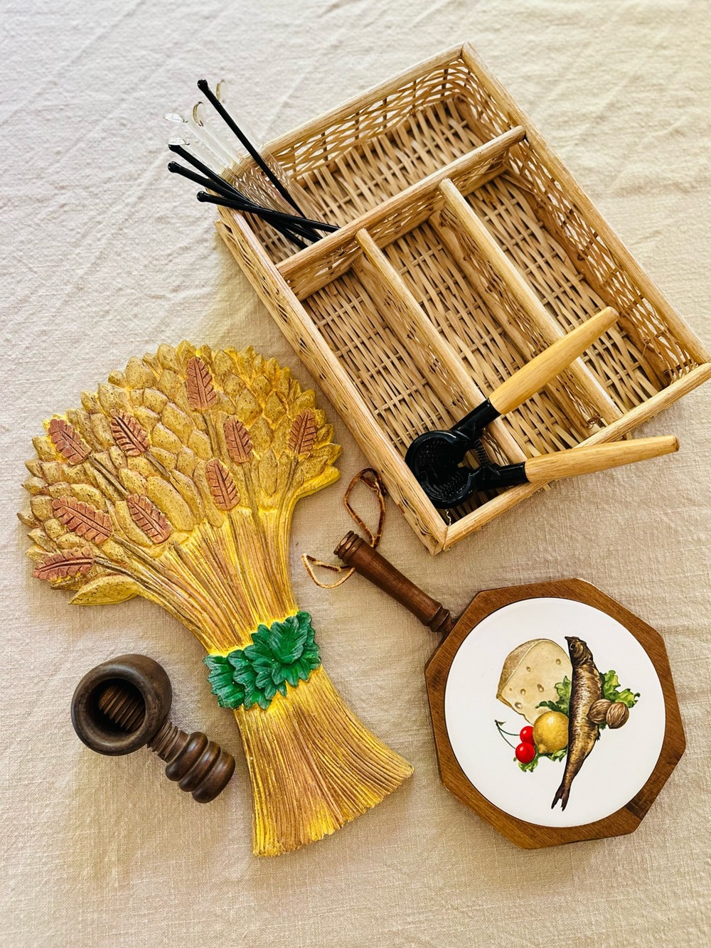 Vintage midcentury kitchen bundle